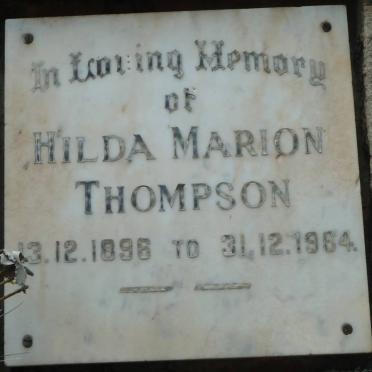 THOMPSON Hilda Marion 1896-1964