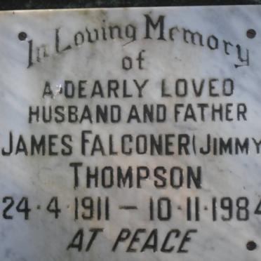 THOMPSON James Falconer 1911-1984