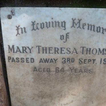 THOMSON Mary Theresa -1959