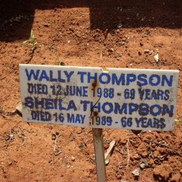 THOMPSON Wally -1988 &amp; Sheila -1989