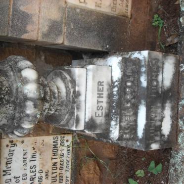 THOMAS Esther Ellen Caroline Fulton