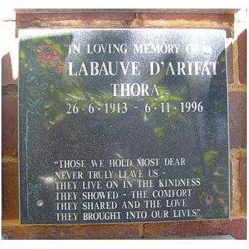 THORA Labauve D'Arifat 1913-1996