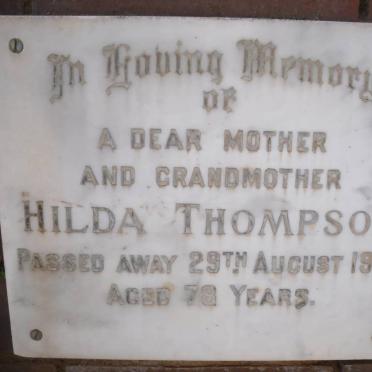 THOMPSON Hilda -1968