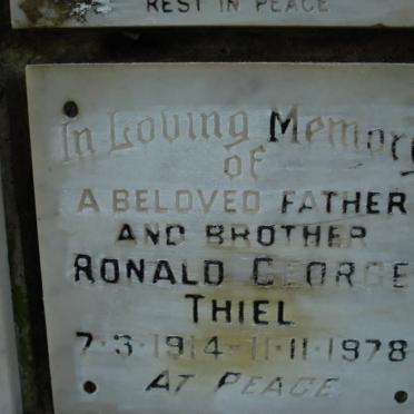 THIEL Ronald George 1914-1978