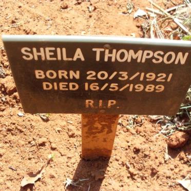 THOMPSON Sheila 1921-1989