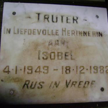 TRUTER Isobel 1949-1982