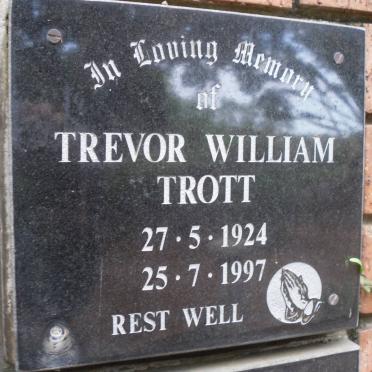 TROTT Trevor William 1924-1997
