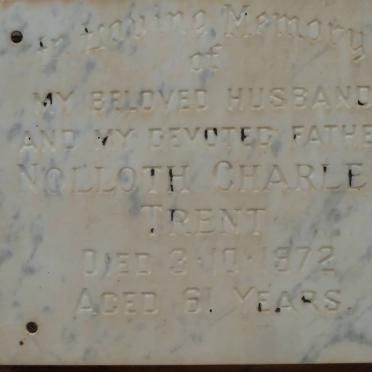 TRENT Nolloth Charles -1972