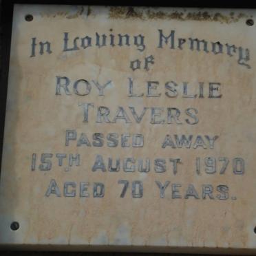 TRAVERS Roy Leslie -1970