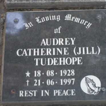 TUDEHOPE Audrey Catherine 1928-1997