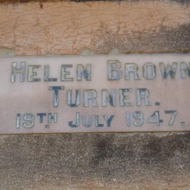 TURNER Helen Brown -1947