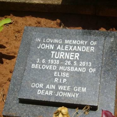 TURNER John Alexander 1938-2013