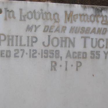 TUCKER Philip John -1958