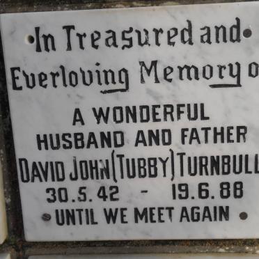 TURNBULL David John 1942-1988