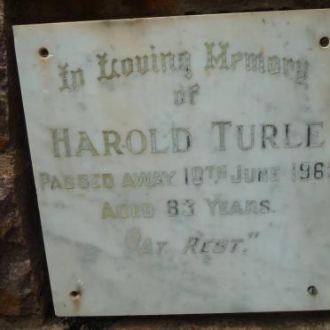 TURLE Harold -1963