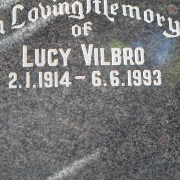 VILBRO Lucy 1914-1993