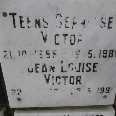 VICTOR Teens Gerritse 1898-1980 :: VICTOR Jean Louise 1909-1991