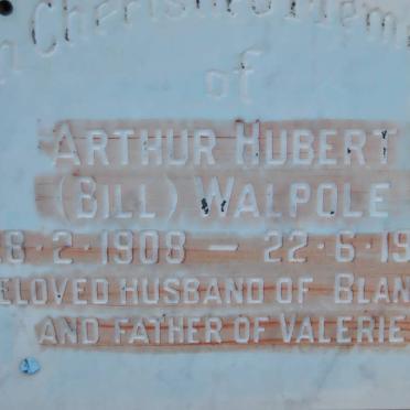 WALPOLE Arthur Hubert 1908-1988