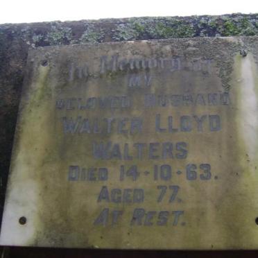 WALTERS Walter Lloyd -1963