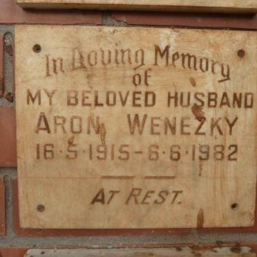 WENEZKY Aron 1915-1982