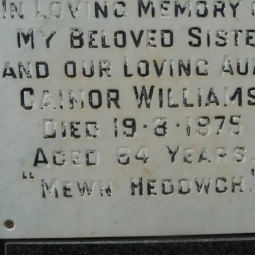 WILLIAMS Gainor -1975