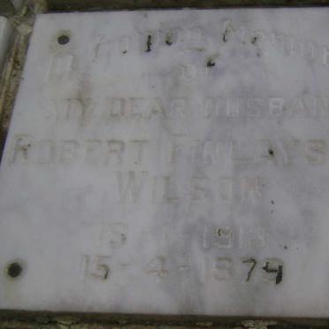 WILSON Robert Finlayson 1913-1979