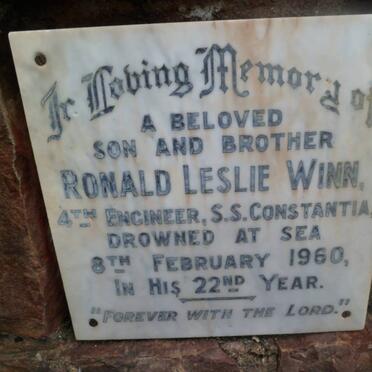 WINN Ronald Leslie -1960