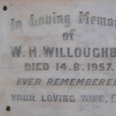 WILLOUGHBY W.H. -1957