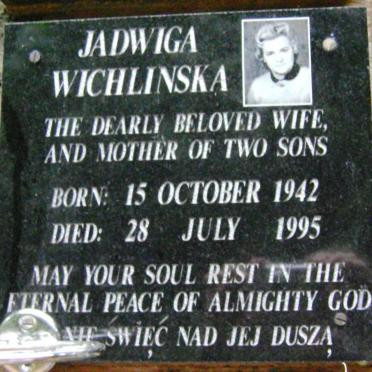 WICHLINSKA Jadwiga 1942-1995