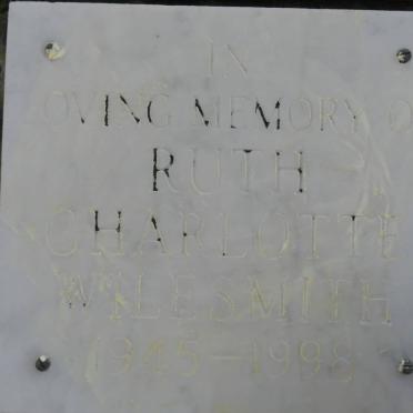 WILESMITH Ruth Charlotte 1945-1998