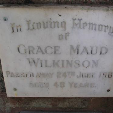 WILKINSON Grace Maud -1964