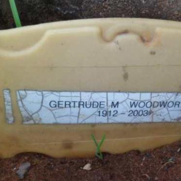WOODWORTH Gertrude M. 1912-2003