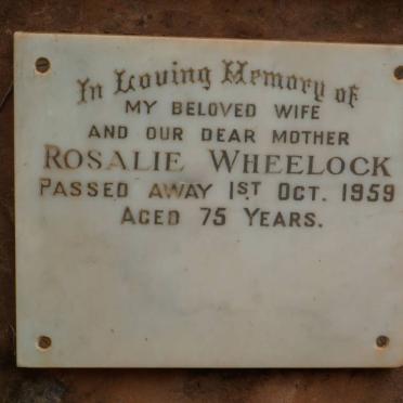 WHEELOCK Rosalie -1959