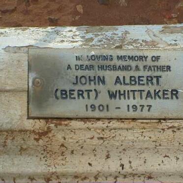 WHITTAKER John Albert 1901-1977
