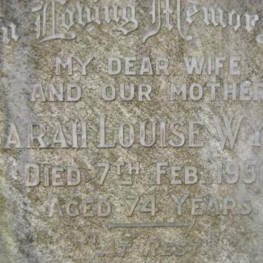 WYLIE Sarah Louise -1956