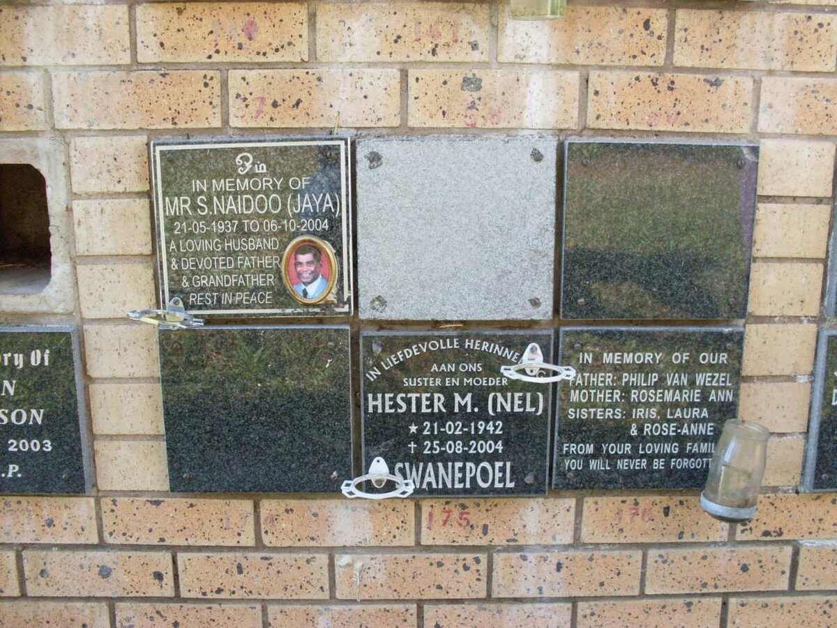 NAIDOO :: SWANEPOEL :: VAN WEZEL