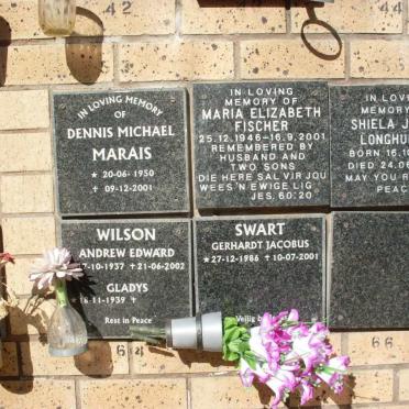 FISCHER :: LONGHURST :: MARAIS :: SWART :: WILSON