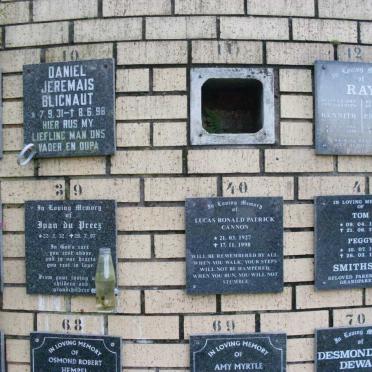 BLIGNAUT :: CANNON :: DU PREEZ :: RAY :: SMITHSON