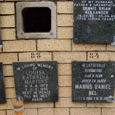 ALEXANDER :: MARTINS :: NEL