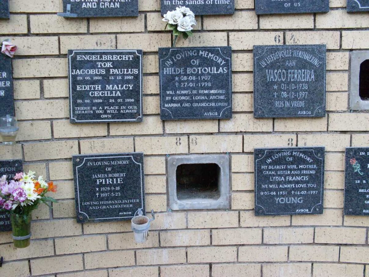 ENGELBRECHT :: BOTOULAS :: FERREIRA :: PIRIE :: YOUNG