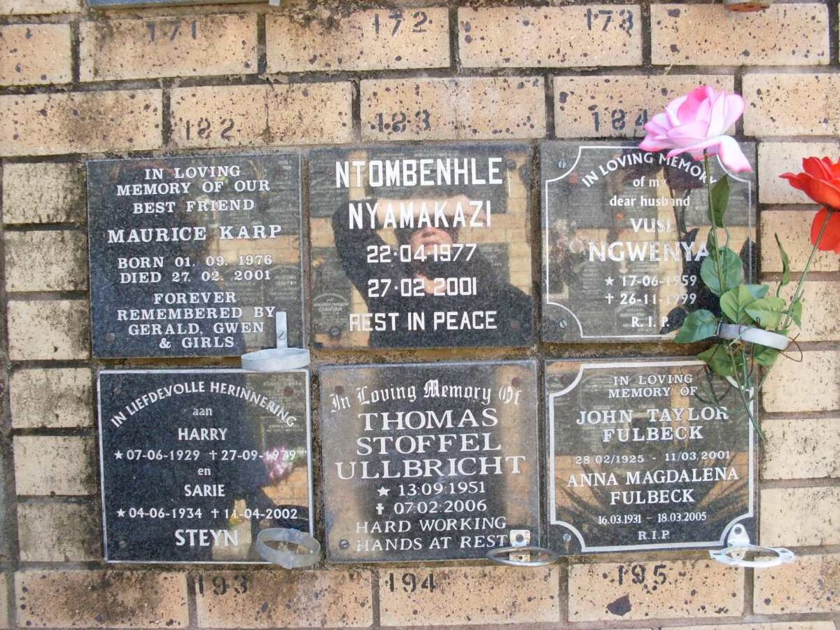 KARP :: NGWENYA :: NYAMAKAZI :: STEYN :: ULLBRECHT