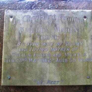 YOUNG Amelia Maria -1962