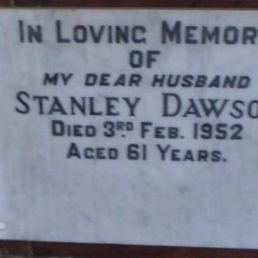 DAWSON Stanley -1952