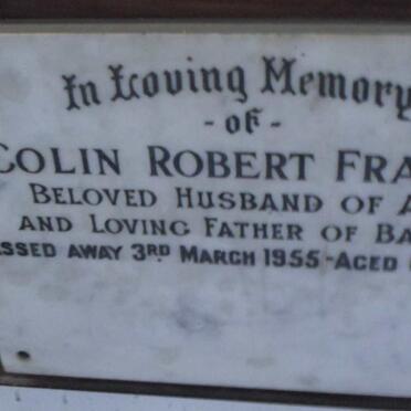 FRASER Colin Robert -1955