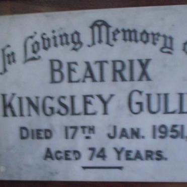 GULLY Beatrix Kingsley -1951