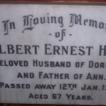 HIND Albert Ernest -1952