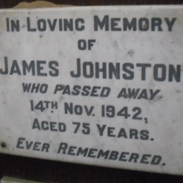 JOHNSTON James -1942