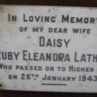 LATHAM Daisy Ruby Eleanora -1943