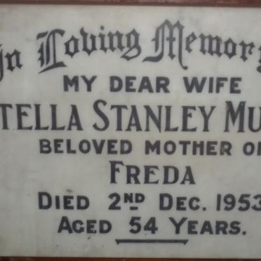 MURPHY Stella Stanley -1953