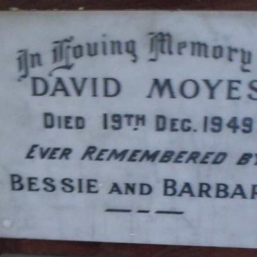 MOYES David -1949